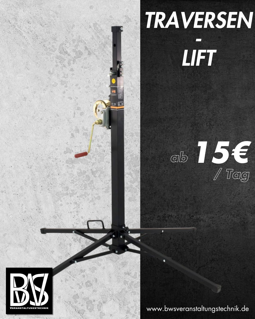 Traversen-Lift - Elektrische Liftlösung für Veranstaltungstechnik